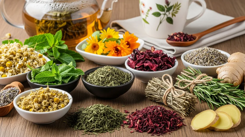 Exploring the Healing Powers of Herbal Teas