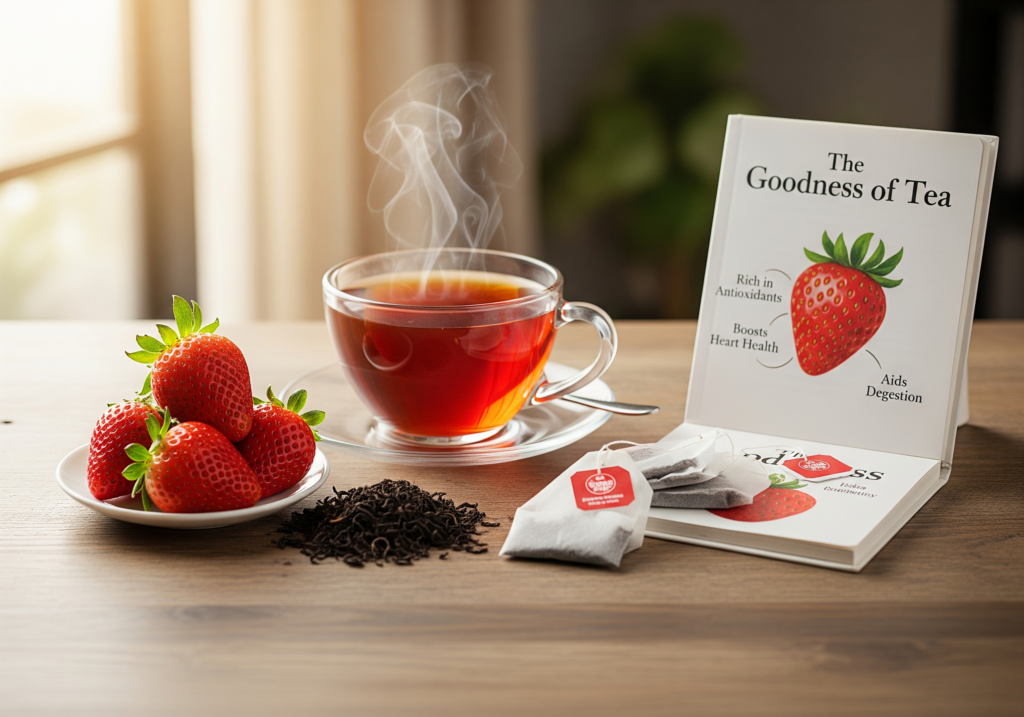 Health Benefits of Strawberry Black Tea
