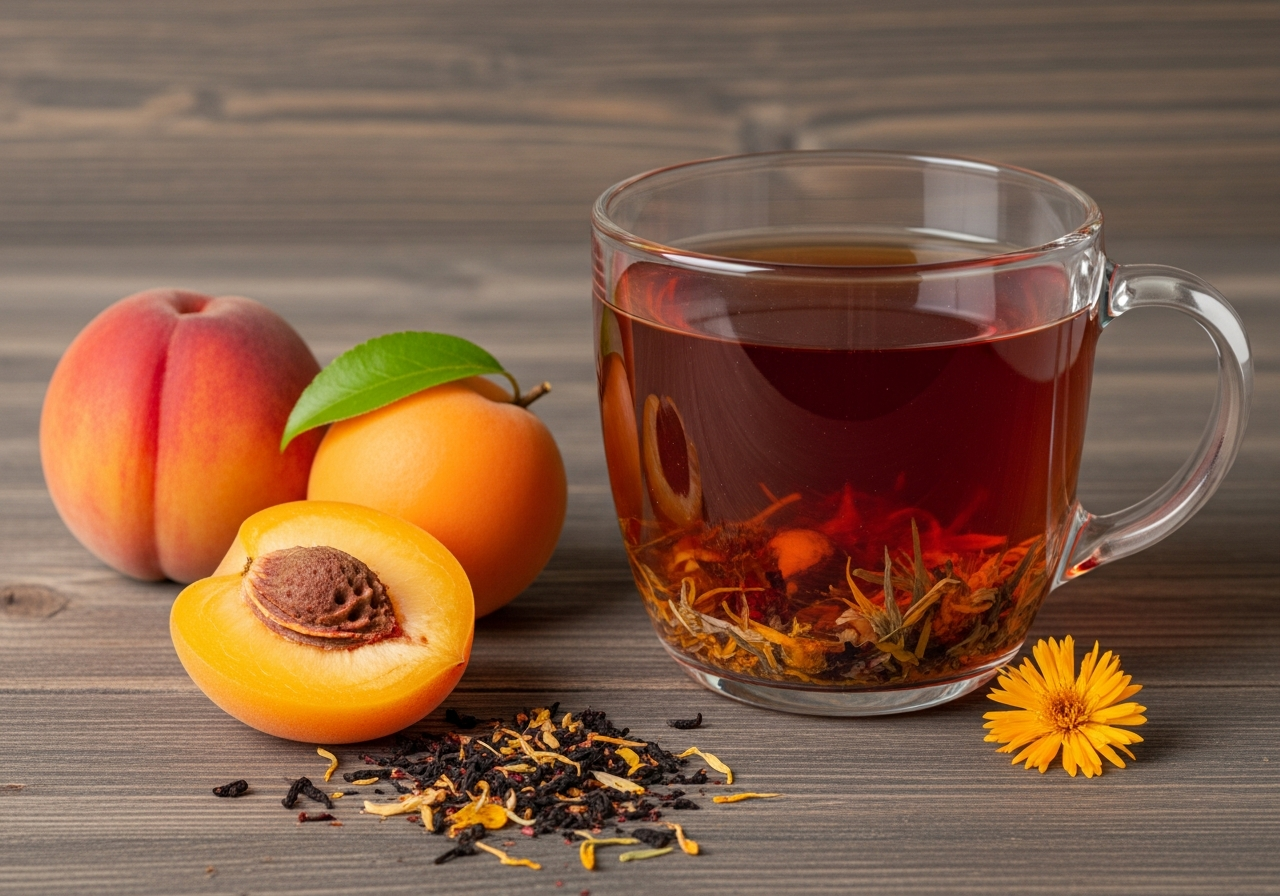 Health Benefits of Drinking Peach Apricot Tea