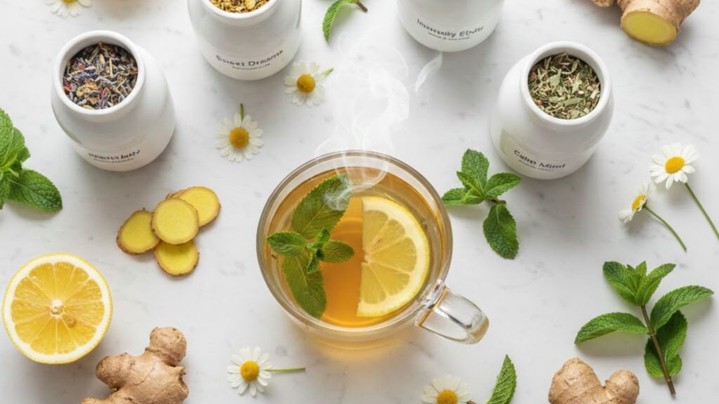 caffeine-free herbal tea